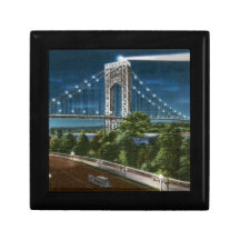 Washington Bridge and Hudson River Gift Boxes