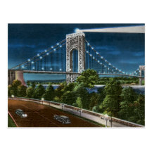 Washington Bridge and Hudson River Post Cards