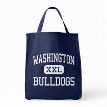 Washington - Bulldogs - High - Atlanta Georgia Tote Bags