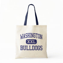 Washington - Bulldogs - High - Atlanta Georgia Canvas Bag