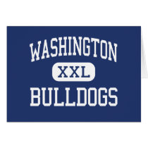 Washington - Bulldogs - High - Atlanta Georgia Cards