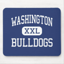 Washington - Bulldogs - High - Atlanta Georgia Mouse Pads