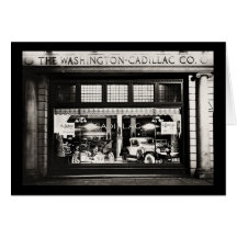 Washington Cadillac Co. 1927 Cards