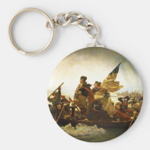 Washington croisant le Delaware par Emanuel Leutze Porte-clé