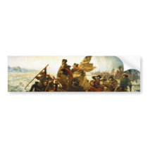 Washington Crossing the Delaware by Emanuel Leutze Bumper Sticker
