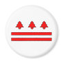 washington d.c. christmas fridge magnet