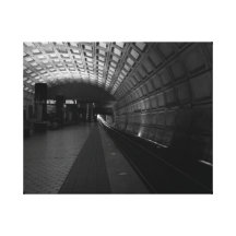 Washington D.C. Metro Stretched Canvas Prints