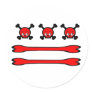 washington d.c. skulls stickers