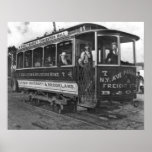 Washington, D.C. Street Car 1890 Print