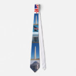 Washington DC Monument and Memorial necktie