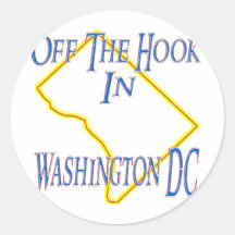 Washington DC - Off The Hook Stickers
