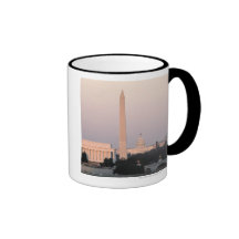 Washington, DC Skyline Coffee Mugs