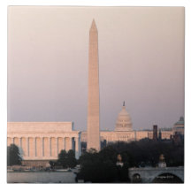 Washington, DC Skyline Tiles