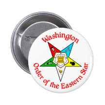 Washington Eastern Star Button