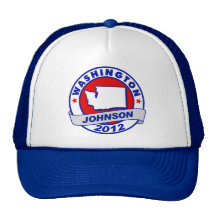 Washington Gary Johnson Trucker Hat