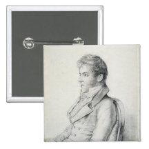 Washington Irving Portrait Buttons