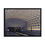 Washington Metro - Crystal City Station Postcard