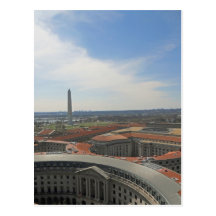 Washington Monument Federal Triangle Post Card