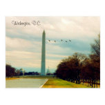washington monument postcards
