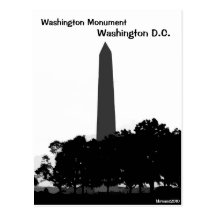 Washington Monument, Washington D.C. Postcard