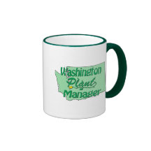 Washington Plant Manager Coffee Mugs