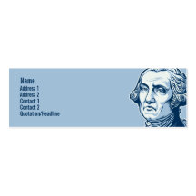 Washington Profile Cards Business Cards