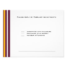Washington Redskins Football Bar Mitzvah Party Custom Announcements