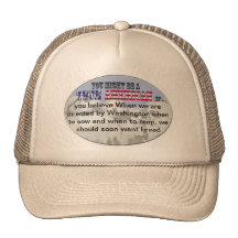 washington sow reap bread mesh hats