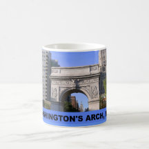 Washington Square Arch at Washington Square Park Coffee Mugs
