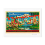 Washington - The Evergreen State Post Cards