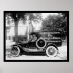 Washington Times Newspaper Truck 1920 posters