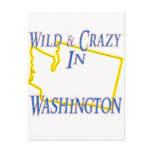 Washington - Wild and Crazy Postcard