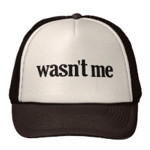 Wasn't Me Hat
