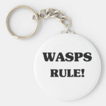 Wasps Rule Key Chain