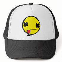Wasted Smiley Trucker Hat
