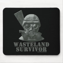 Wasteland Survivor Mousepad