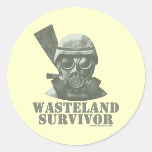 Wasteland Survivor Sticker