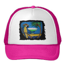 Wastin Away Parrots Hats