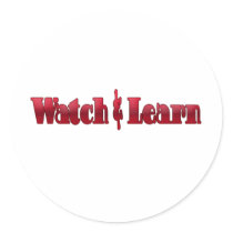 Watch and Learn Stickers