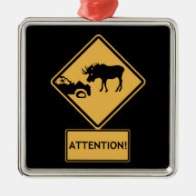 watch for moose christmas tree ornaments