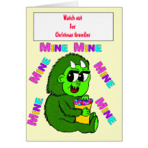 Watch out For Christmas Gremlins Cards