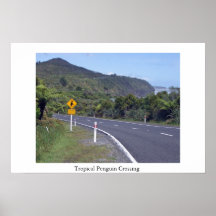 Watch out for penguins posters