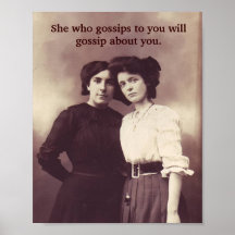 Watch the Gossip! Poster