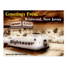 Watch The Tram Car Please Post Cards