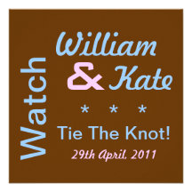 Watch William and Kate Tie The Knot Invitation
