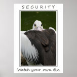 Watch your Back Poster