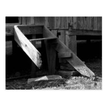 Watch Your Step Postcard