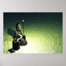 Watchers of the Endless Sea. Print