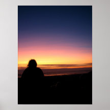 Watching Sunset Posters