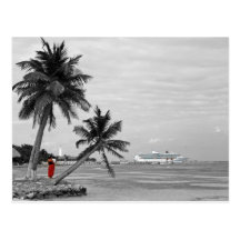 Watching the cruise ships post cards